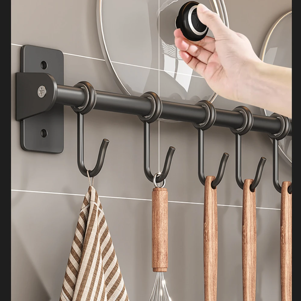Rack de gancho de cozinha sem - Food Storage Shelving avaliação e preço