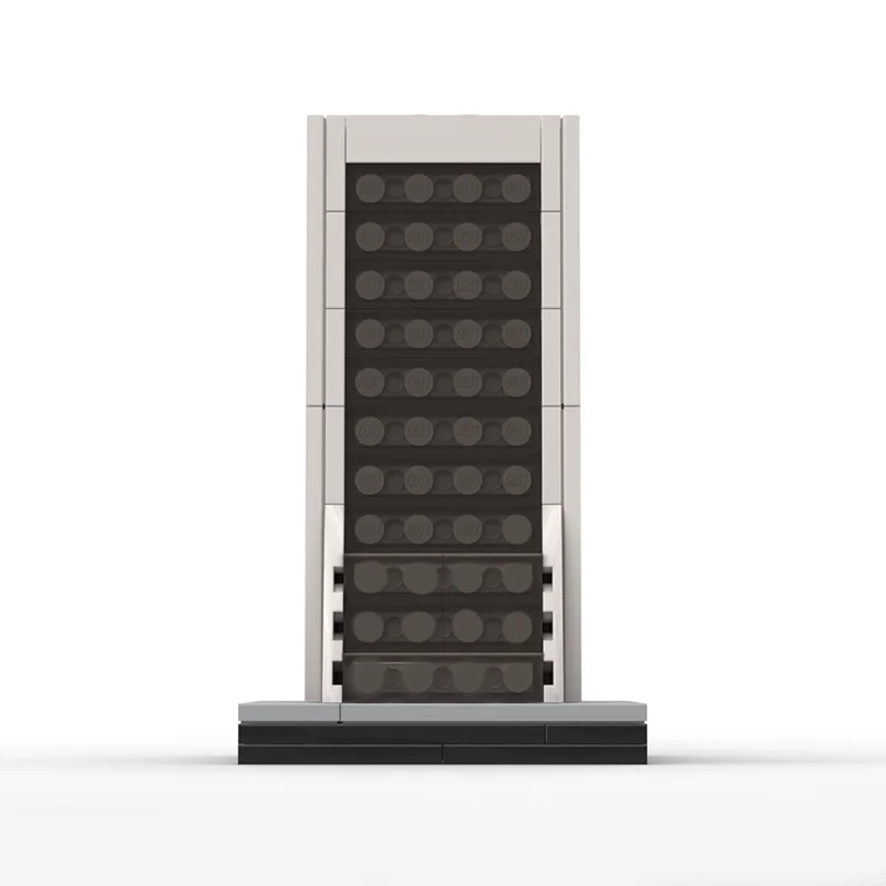 134 stücke MOC 1 Solow Gebäude Architektur Modell Blöcke DIY Weihnachten Geschenk Kreative Spielzeug Idee Bildung Geburtstag Kinder Ziegel