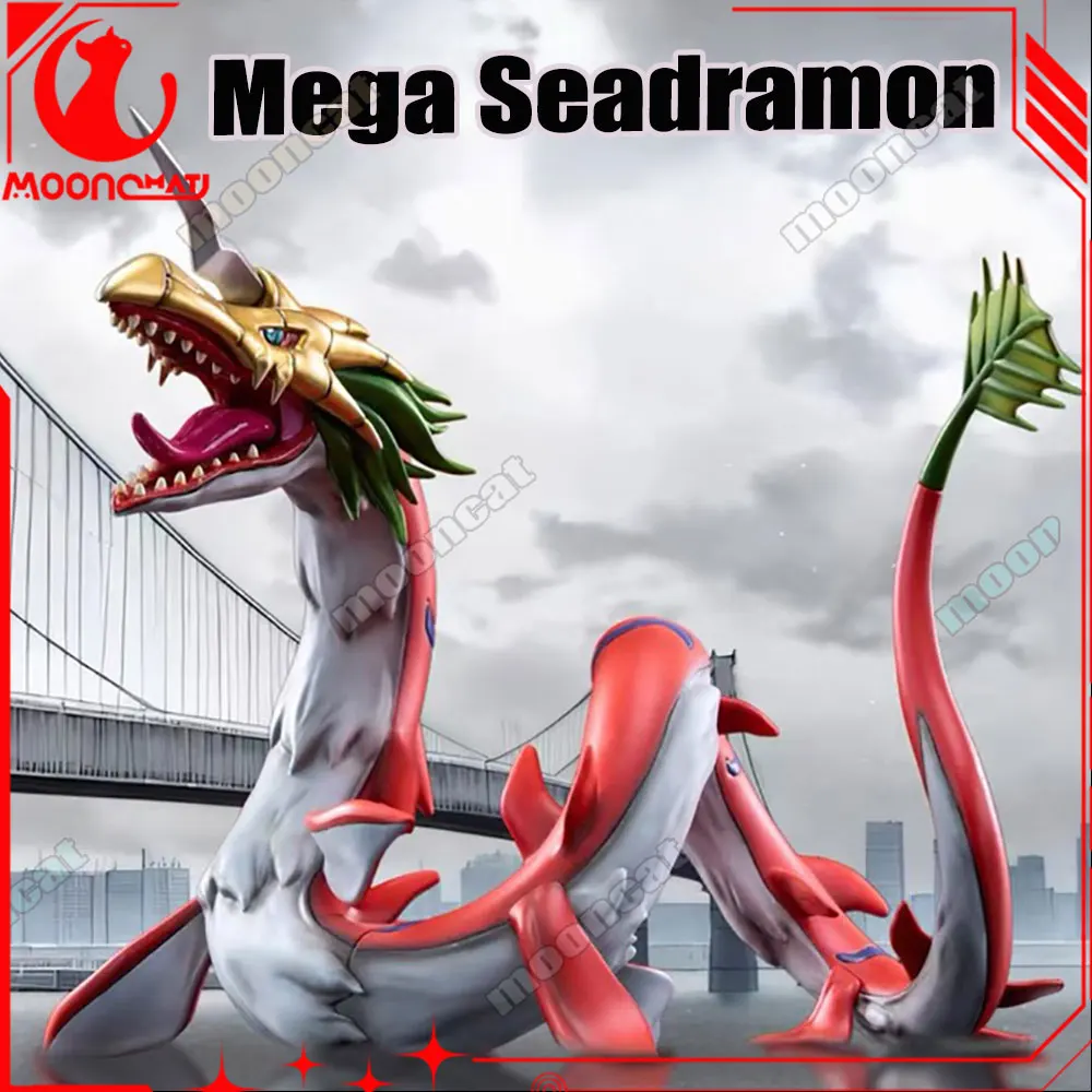 

Новые 18 см Digimon Adventure аниме фигурки Mega Seadramon фигурка собирать украшение стола фигурка статуя модель игрушки подарок на Хэллоуин