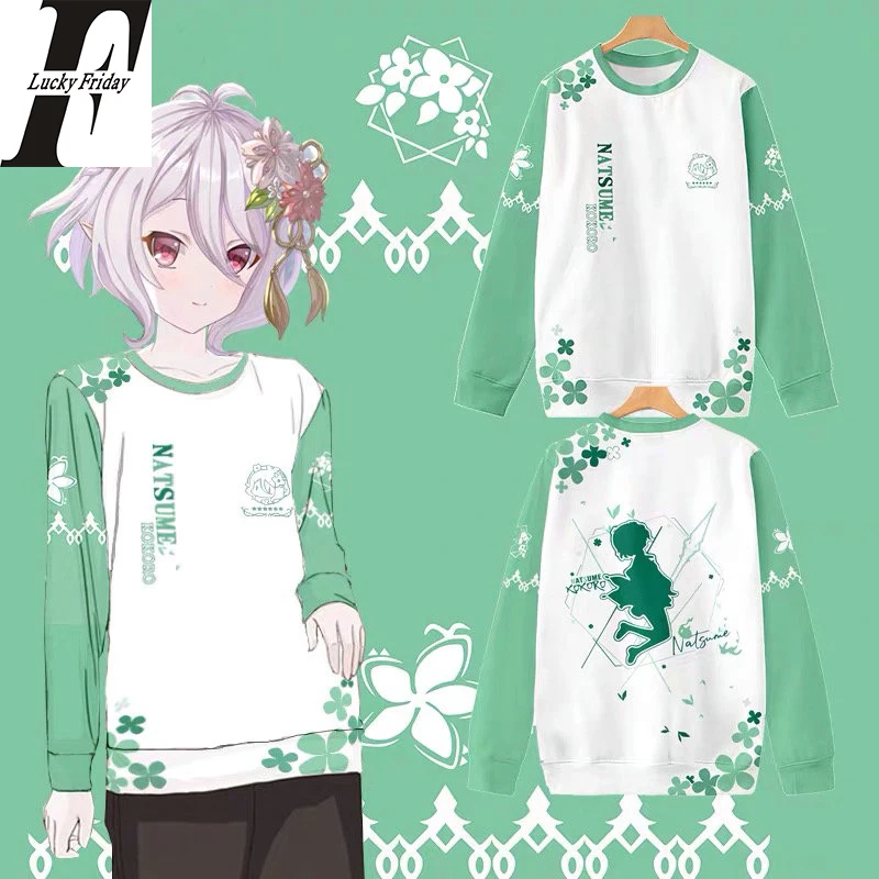 Princess Connect NATSUME KOKORO Anime Game 3d Hoodies Pullover Cosplay Men Women Capless Sweatshirts Tops Long Sleeve Hoodie 4XL