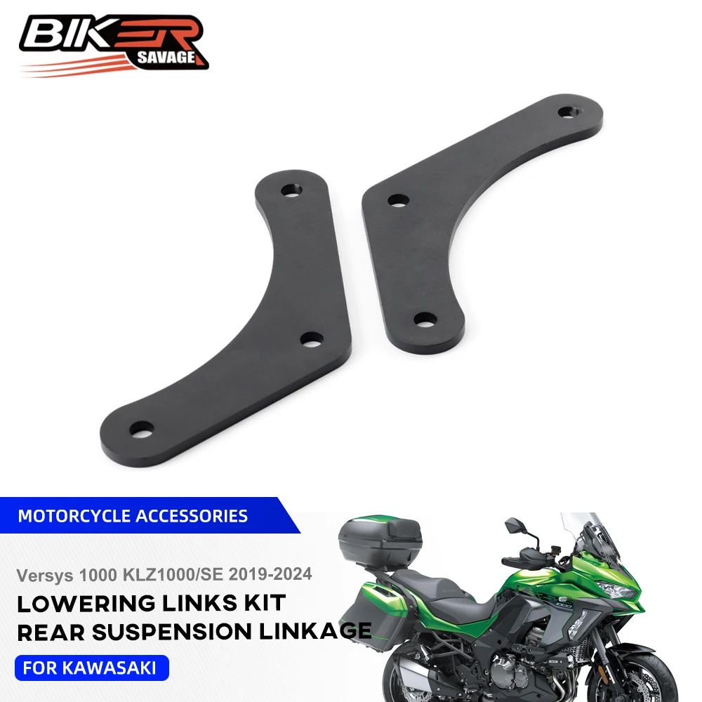 

2024 KLZ1000 Lowering Links Kit For Kawasaki Versys 1000 KLZ 1000/SE 2019-2023 Rear Suspension Cushion Connecting Drop Lever