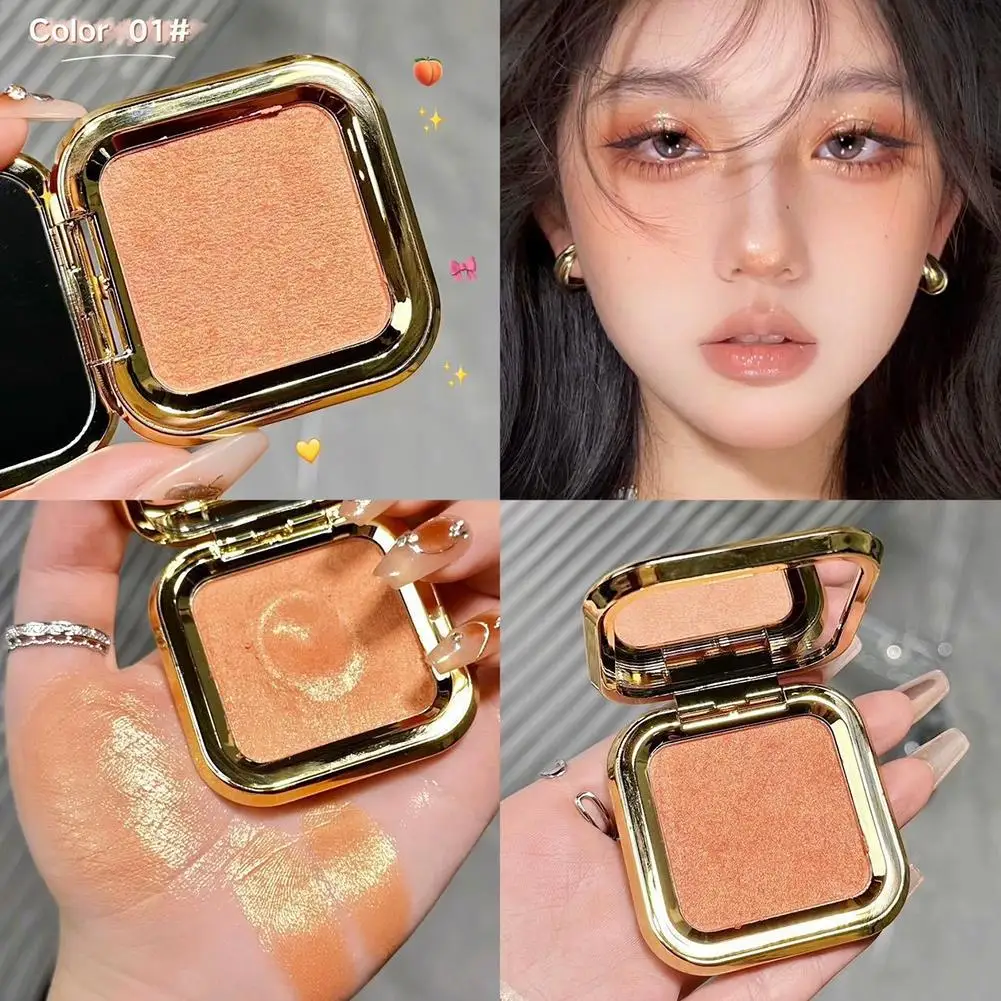 Peach Kiss – fard à joues 3D, crème rouge, mat, nacré, naturel et durable, rendu des couleurs, fard à paupières pour contour du visage