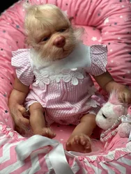 19inch Reborn Kit Lucian DIY Reborn Doll Kit Unfinished Doll Parts with Body Kit Bebê Reborn Boneca Reborn Drop Shopping