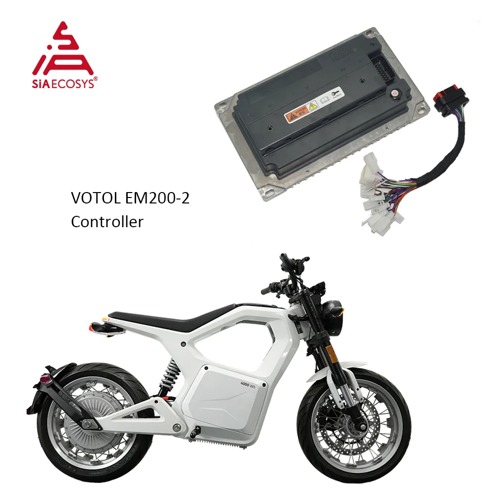 

US Warehouse Votol Controller EM200-2 72V 250A CAN Controller with Enlarged Heat Sink for and E-Motorcycle and Vehicle
