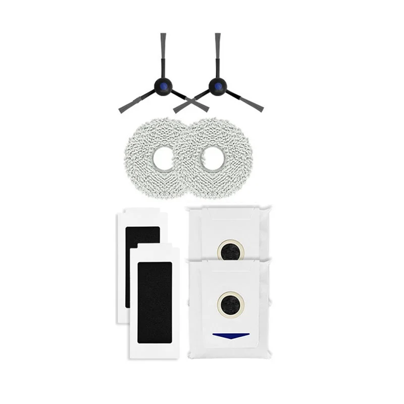 

AEE4-для Ecovacs Deebot T30/T30 Max/T30 Pro аксессуары для швабры, тканевый мешок для пыли, запасная часть для робота