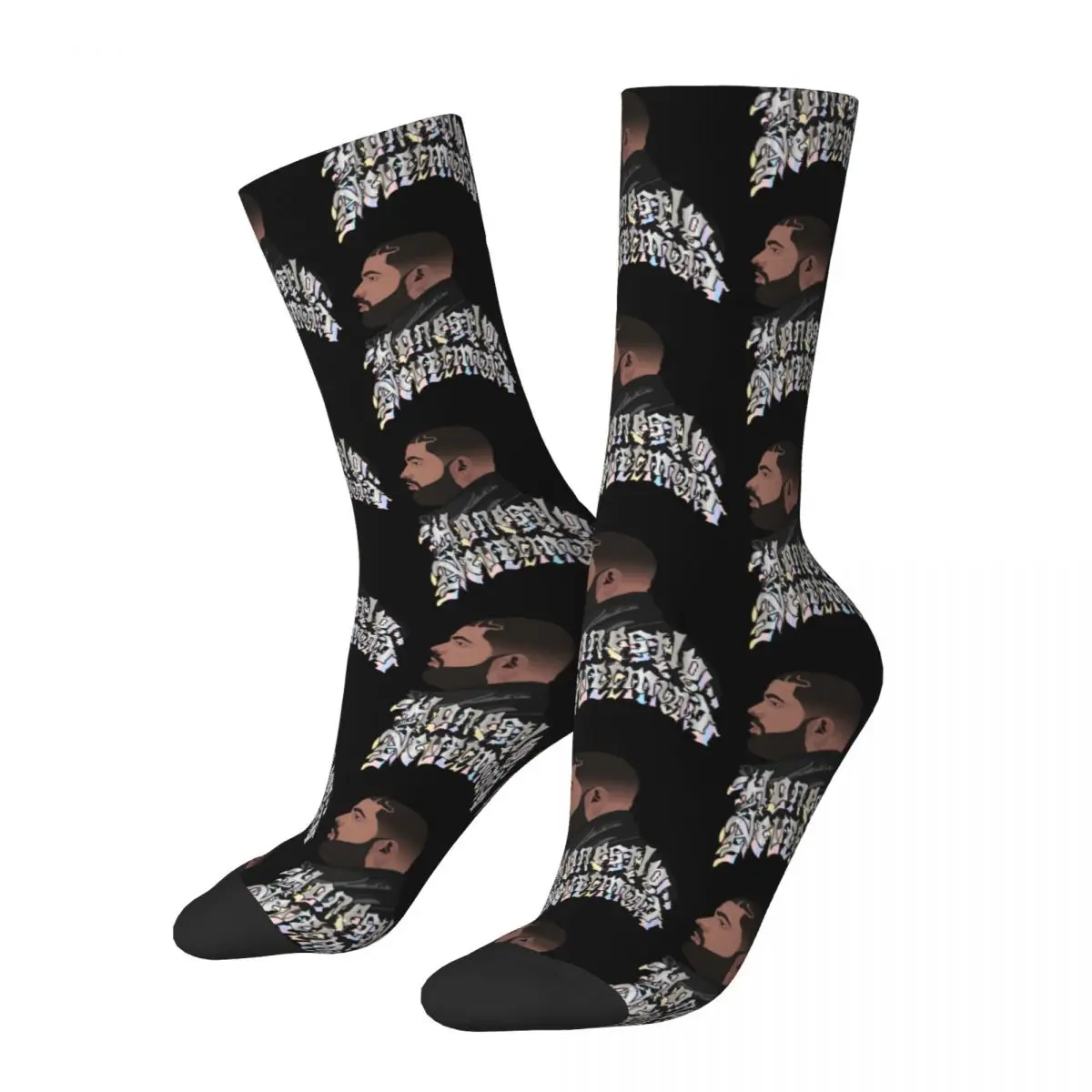 

Drake Honestly Nevermind 1 Men Women Happy Socks Cycling Novelty Spring Summer Autumn Winter Stockings Gift