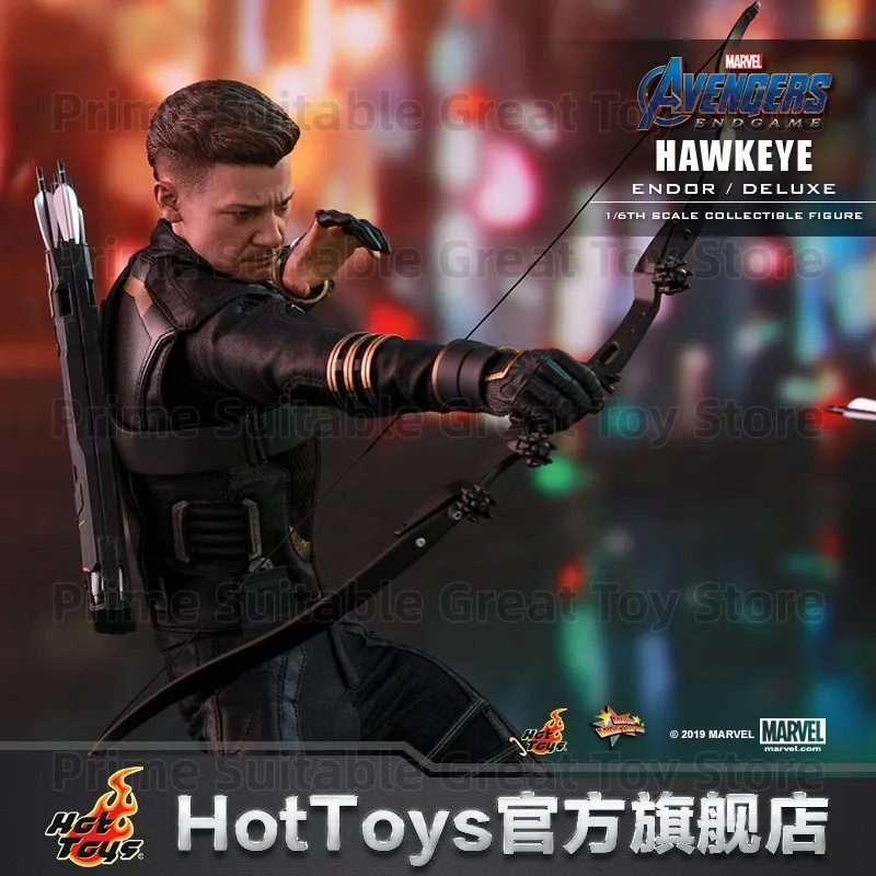 【Auf Lager】Original HotToys Avengers 4 Hawkeye Regular Deluxe Version 1:6 Sammelfigur Actionfigur Geschenk & Sammlung