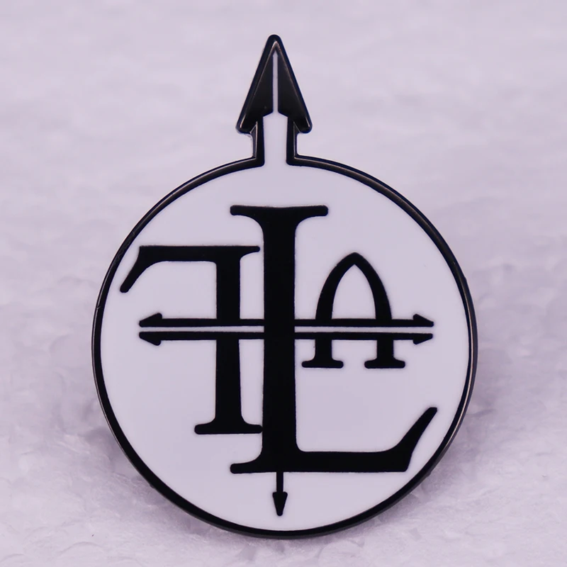 Music Enamel Pin Canadian electro-industrial band Brooches Badges
