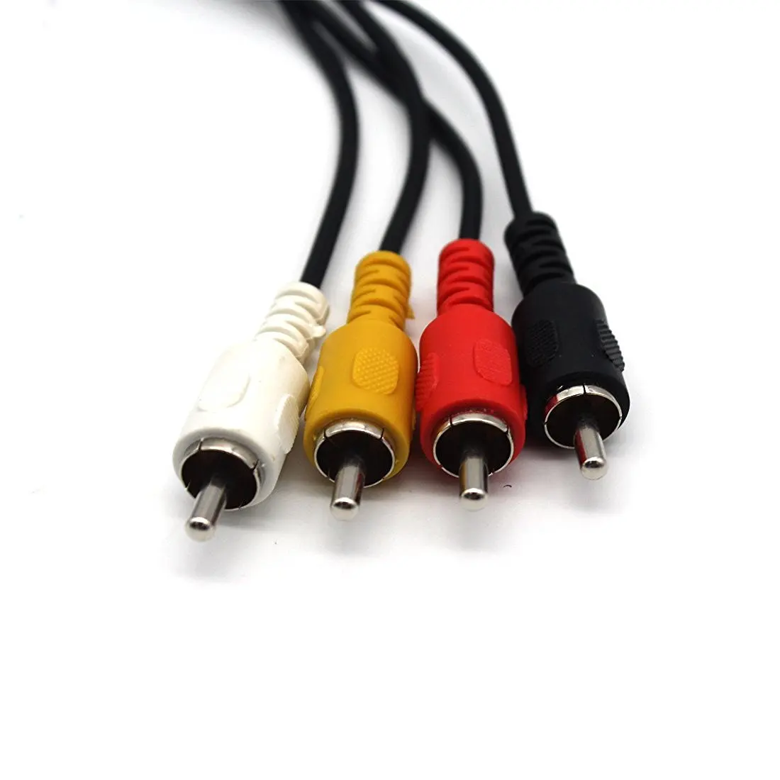 5-core DIN female to 4RCA male lotus old-fashioned audio device adapter cable 4RCA lotus jack audio cable