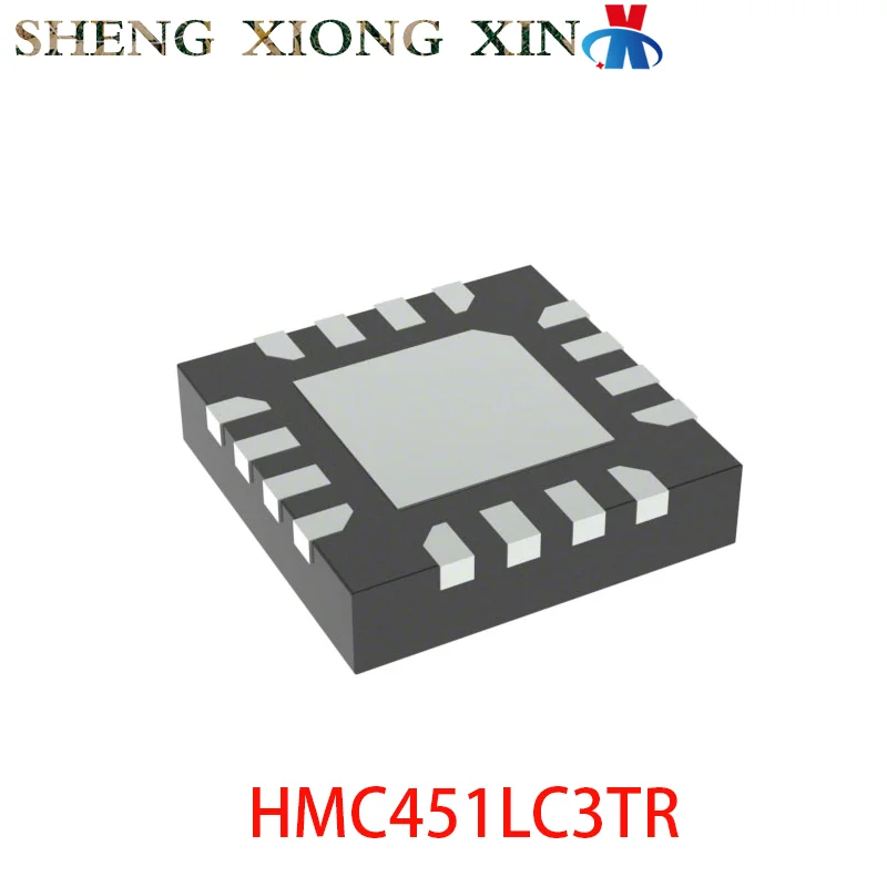 

1pcs 100% NEW HMC451LC3TR 16-VFQFN Radio Frequency Amplifiers 451LC3 H451 Integrated Circuit