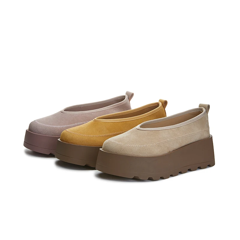 AIYUQI 2026 Mocasines para Mujer, Zapatos de Plataforma con Suela Gruesa, Estilo Deportivo, Talla Grande, Zapatos Femeninos Estilo Forrest Gump