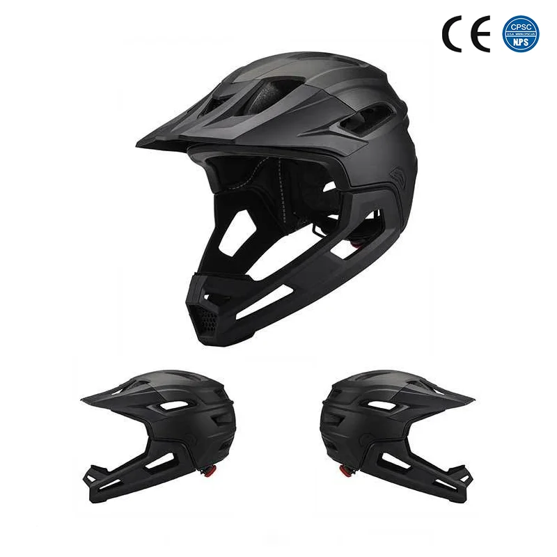 Casco completo per adulti Mountain Bike casco per bici da strada fuoristrada per uomo cappellini di sicurezza per sport all\'aria aperta da