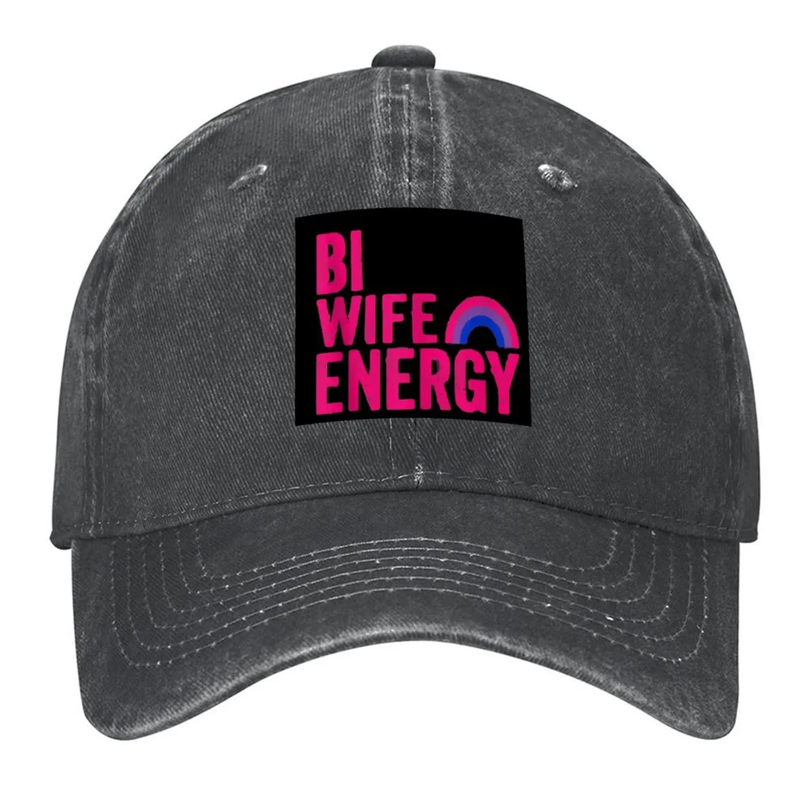

bi wife energy Baseball Cap
