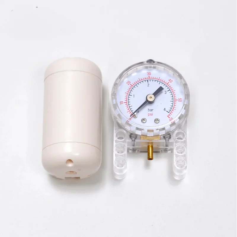 NEW Version Technical Pneumatic Parts Barometer and Gas Storage Tank 75974 64065 Building Blocks Part Technology Accessories Toy