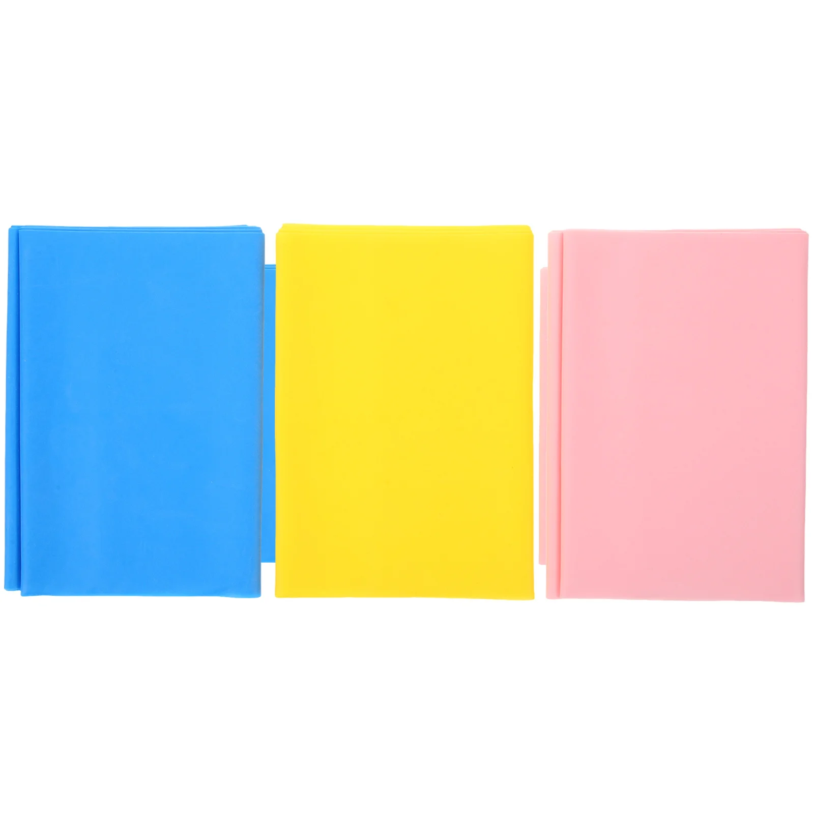 

3pcs Yoga Stretch Strap Tpe Resistance For Full-Body Workout Portable Fitness Exercise Band Leg Hamstring Stretcher Elastic Band