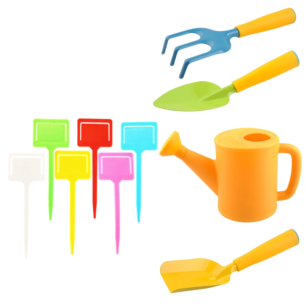 Jouets de plantation de jardin pour enfants, Mini pelles, outils pour légumes, amusant et sûr, belle Surface lisse, léger, temps de famille