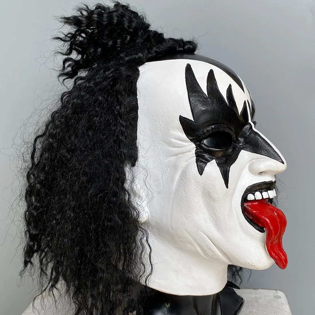 Band-Leitsänger-Maske Kopfbedeckung Halloween Horror Verrückte Musikfestival-Requisiten – Detail 6
