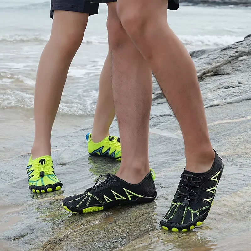 

Пляжные повседневные кроссовки, дышащие, противоскользящие, удобные, прочные, для пляжа, бассейна, спорта, дайвинга, серфинга, плавания, водная обувь на лето