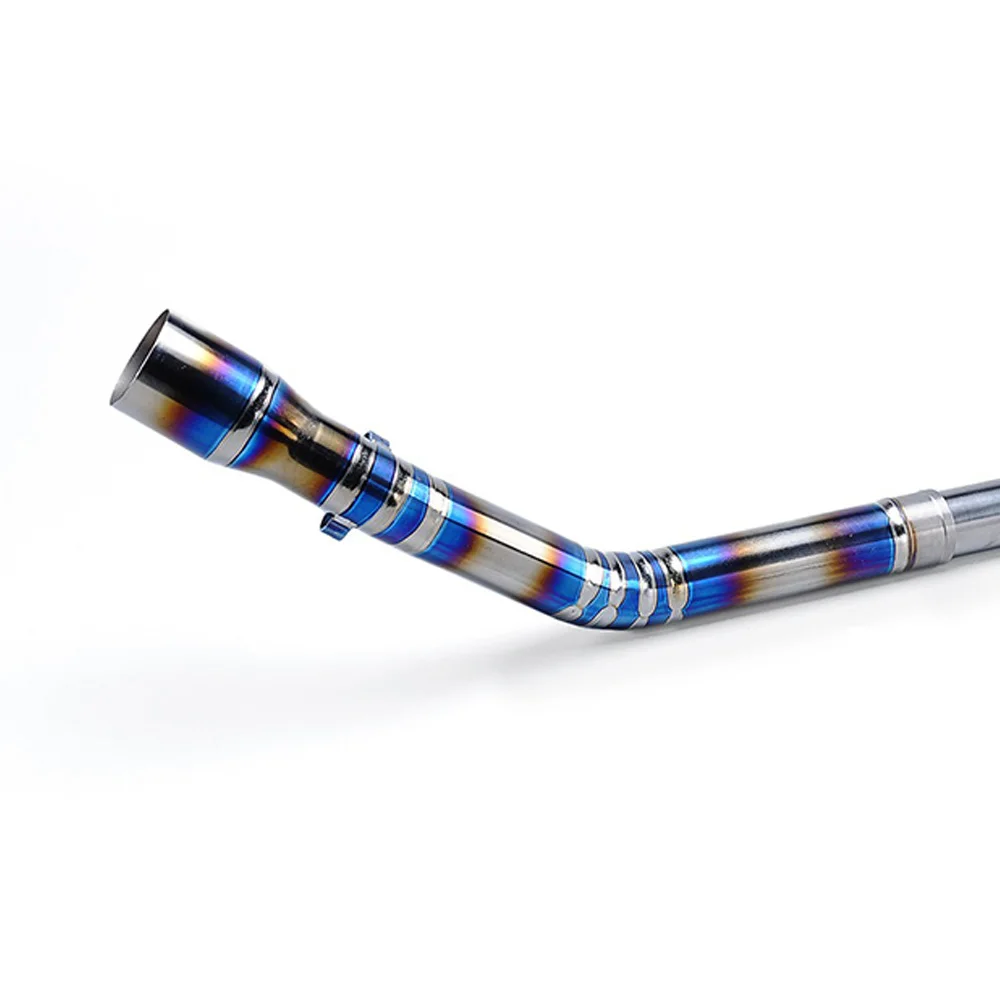 For YMH R15 V3 MT15 MT125 2017-2021 Motorcycle Full System Modified Middle Link Connecting Pipe Slip On Without Exhaust