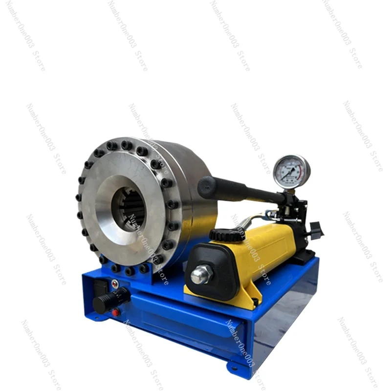 Manual crimping machine Portable small pipe shrinking machine Hydraulic YouTube explosion-proof tube