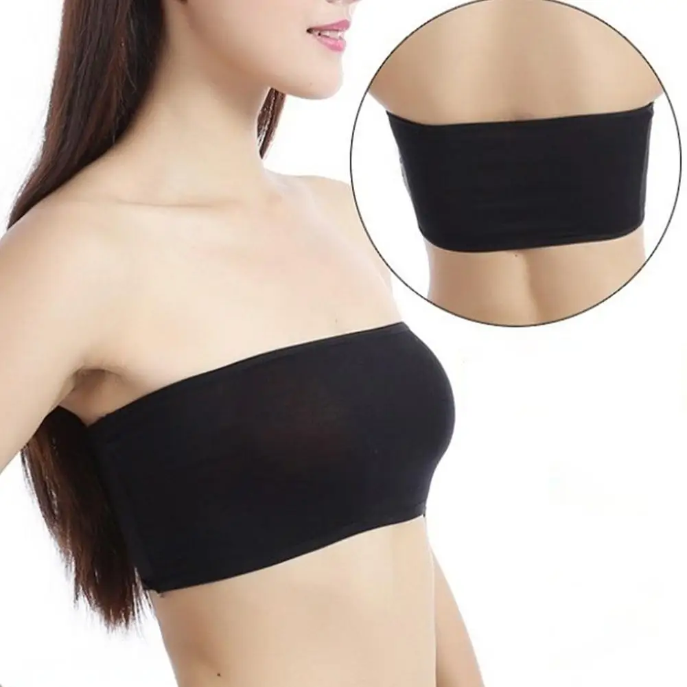 New High-end Seamless One-piece Tube Tops Women Removable Pads Intimates Basic Up Lingerie Sexy Bras Underwear Push Strapless