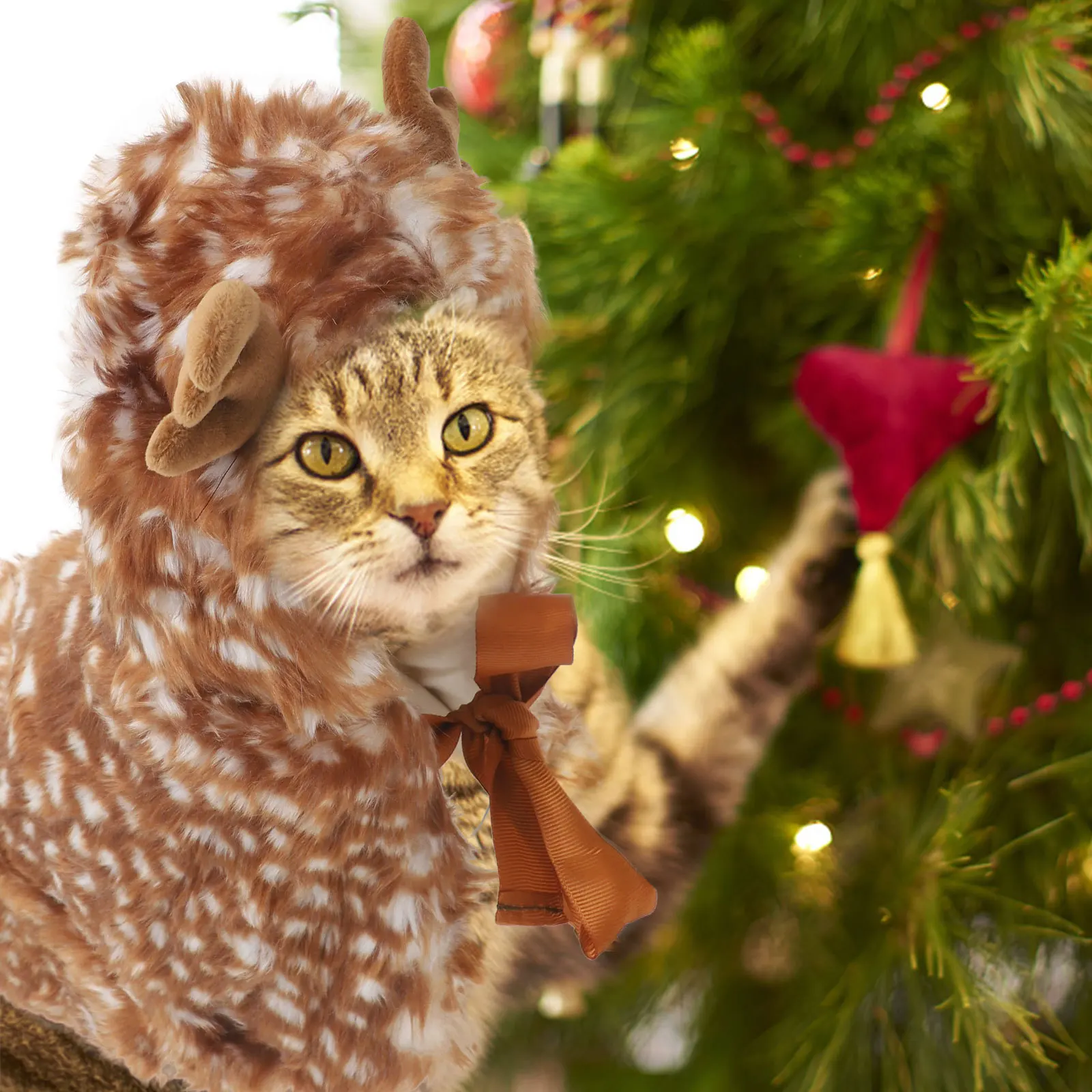 

Pet Cloak Cartoon Dog Cape Christmas Party Costume Comfortable Wearable Cute Cat Costume Festival Dog Decoration