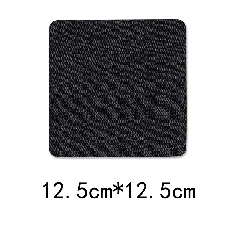 5 Colors Fabric Iron On Patches Appliques (With Glue Back) Elbow Patches Repair Pants For Jean Clothing And Jean Pants Apparel