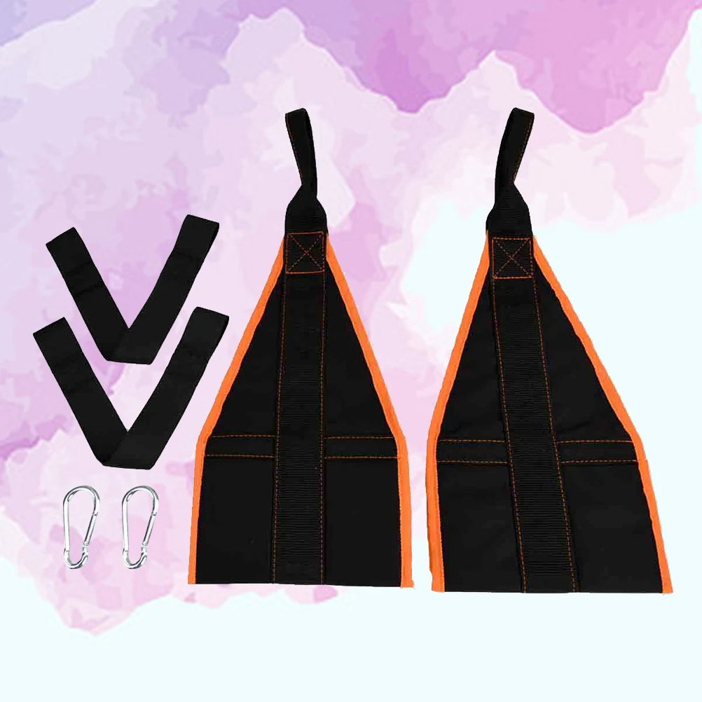 

Ab Straps Hanging Heavy Duty Ab Sling For Abdominal Exercise Wide Sweat Resistant Stainless Steel Hook Fitness