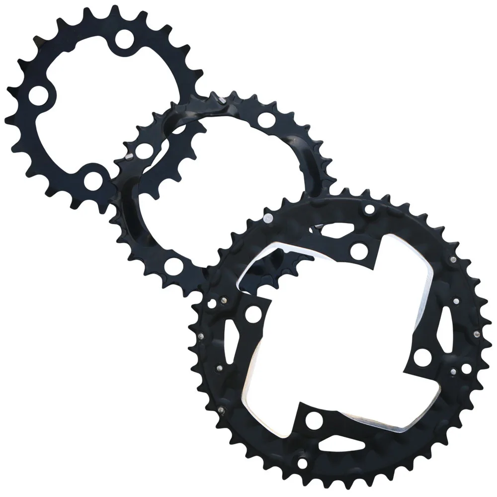 AliExpress ZTTO 9 Speed 22T 32T 44T Chainring Crank Carbon Steel Bike Crankset Chain Ring MTB Road Bike Chainwheel for Shimano SLX XT