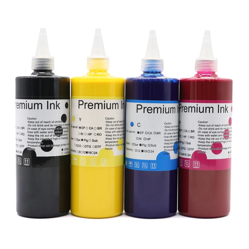 500ml C5210 Pigment Ink For Epson WorkForce Pro WF-C5290 C5790 C5210 C5710 C5390 C5890 Ink T9441 T9451 T9461 T11G pigment ink