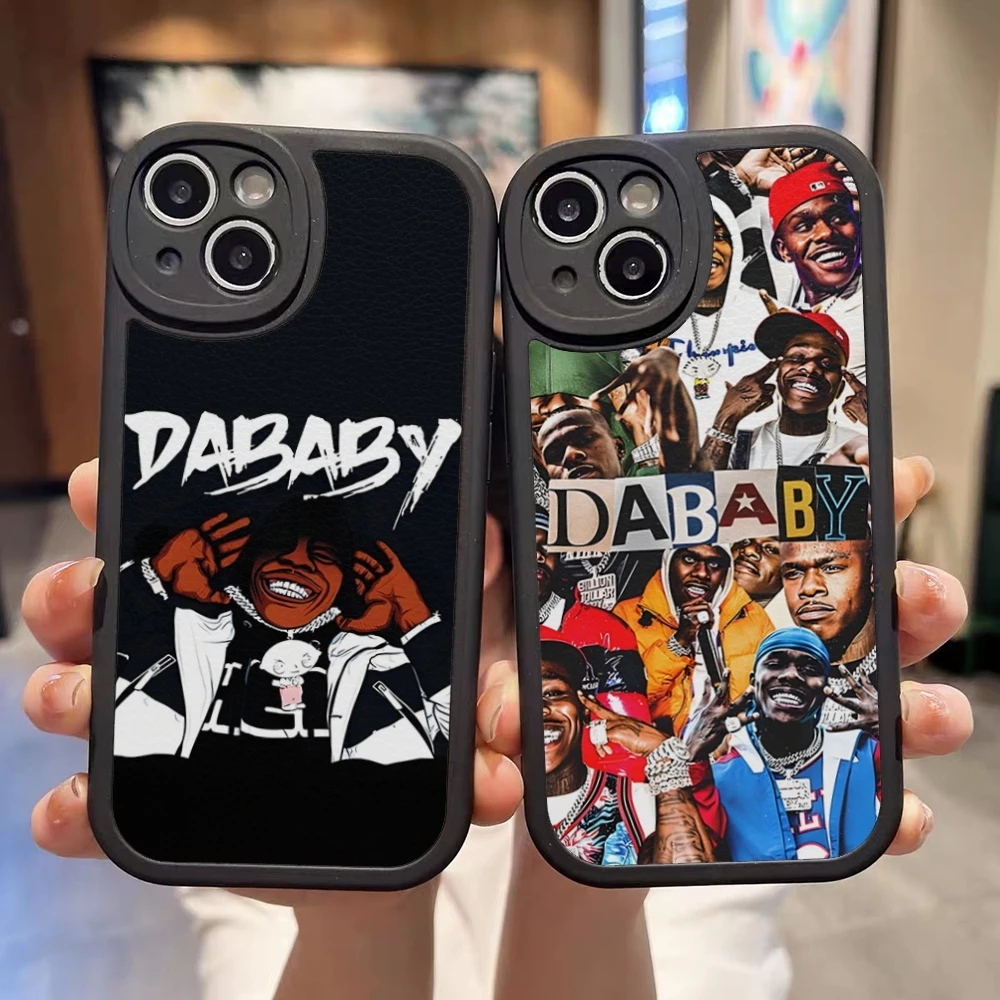 DaBaby Suge Rapper Phone Case For Iphone 15 Pro Max 14 Plus 11 13 Pro 12 X Xr Xs 7 8 Puls Se Lambskin Silicone Soft Cover