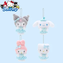 New Kawaii Sanrio Love Angel Series Doll Cartoon Hello Kitty My Melody Cinnamoroll Plush Pendant Backpack Decoration Toy Gift