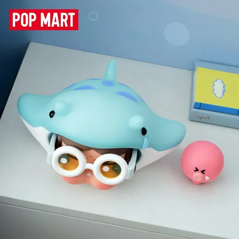 

POP MART Crybaby Cry Me An Ocean Series Blind Box Surprise Mystery Container Cute Kawaii Doll Anime Lamp Toy