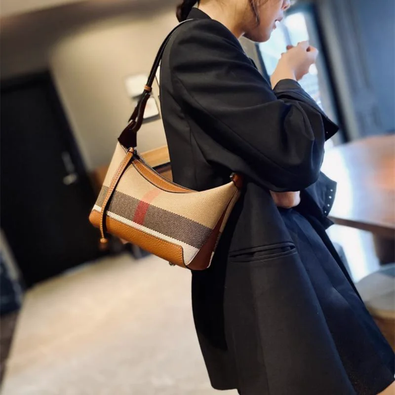 Genuine Leather Fashion Underarm bag 2023 New New High Capacity Luxury Shoulder Crossbody Bags Brand Designer Trends Handbag
