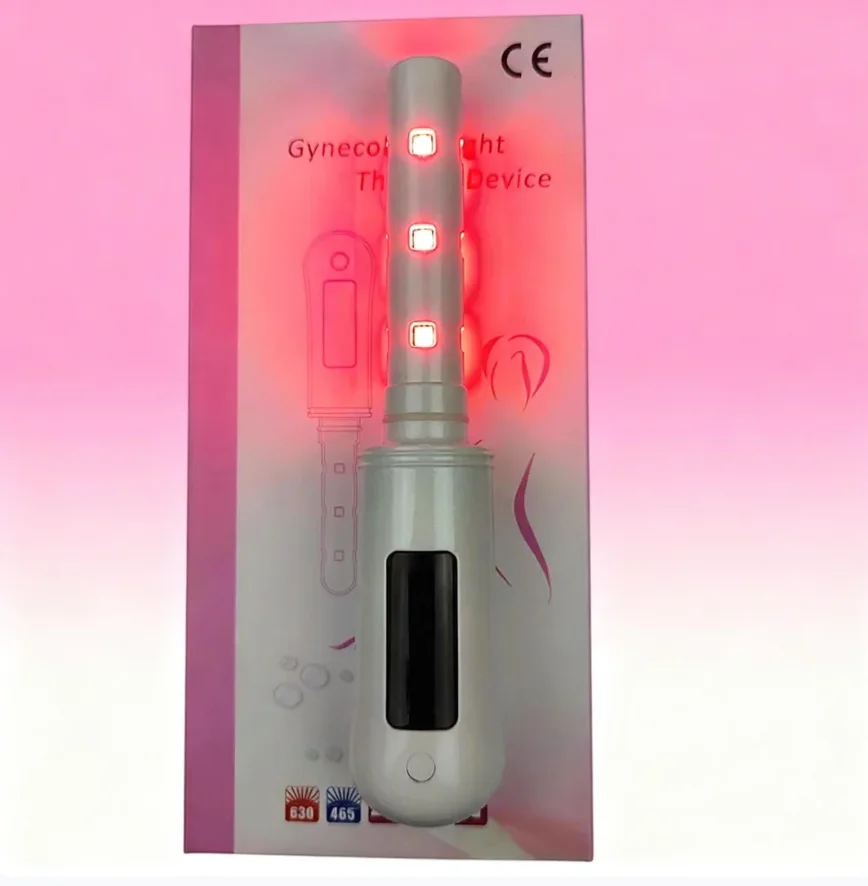 

Gynecological Therapy Device with 477nm+650nm Light | For Vaginal Dryness, Vaginitis & Cervicitis Relief | Women's Care Solution