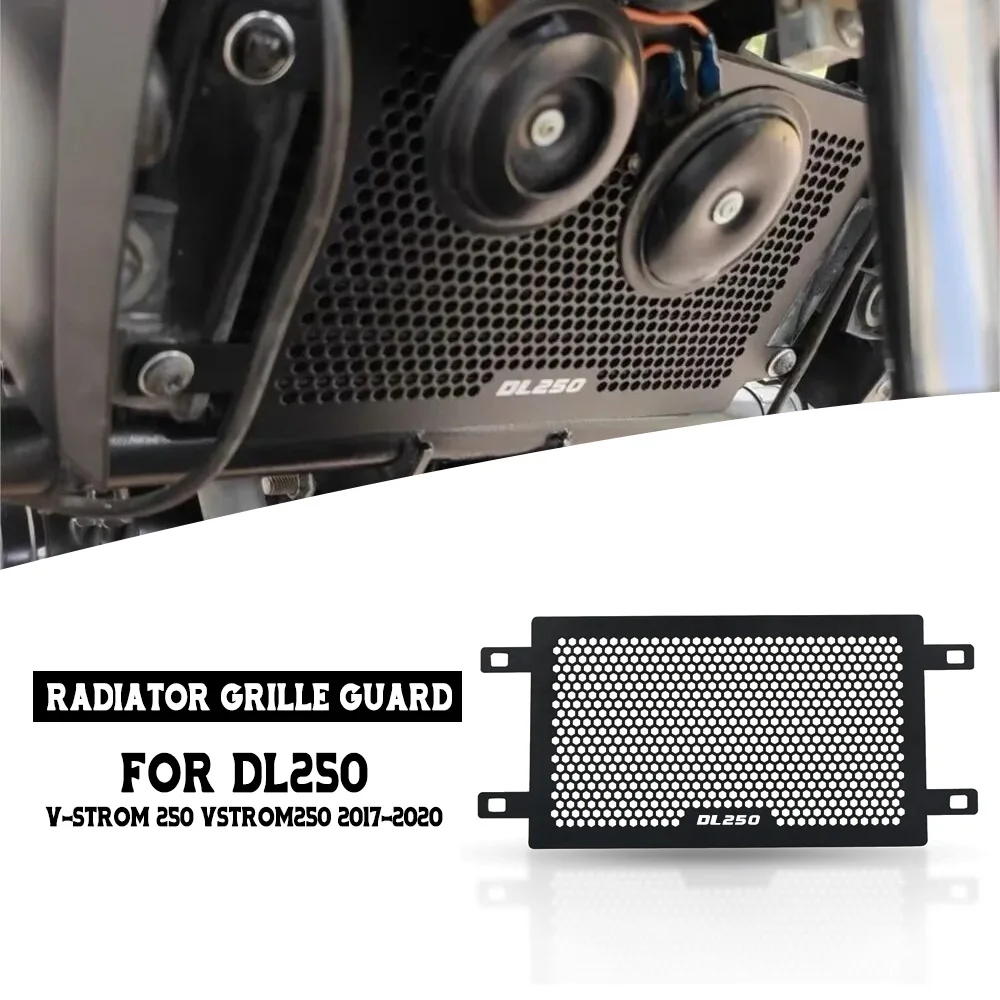 

Для Suzuki DL250 V-STROM 250 Vstrom 250 2017 2018 2019 2020 аксессуары для мотоциклов защита радиатора защитная решетка крышка