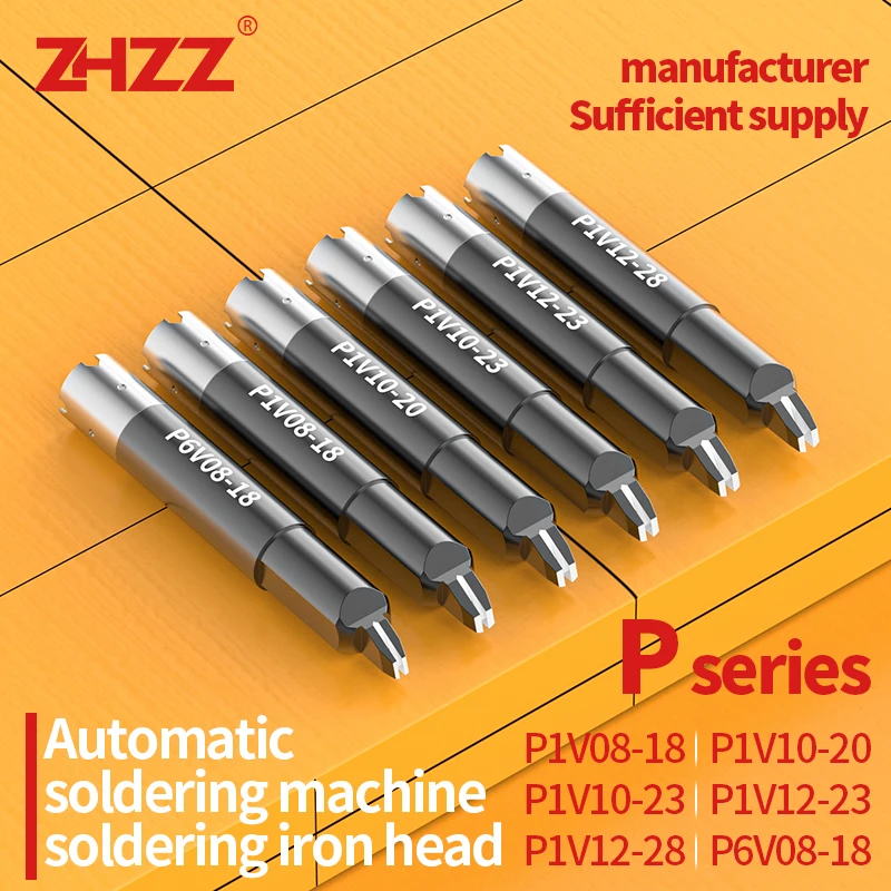 

Relacement UNIX Sodering Iron tips P1V08 P1V10 P1V12 P6V08 P2PC P4PC P12DVAP P13DVAP P3PC-S For UNIX Automatic Soldering Machine