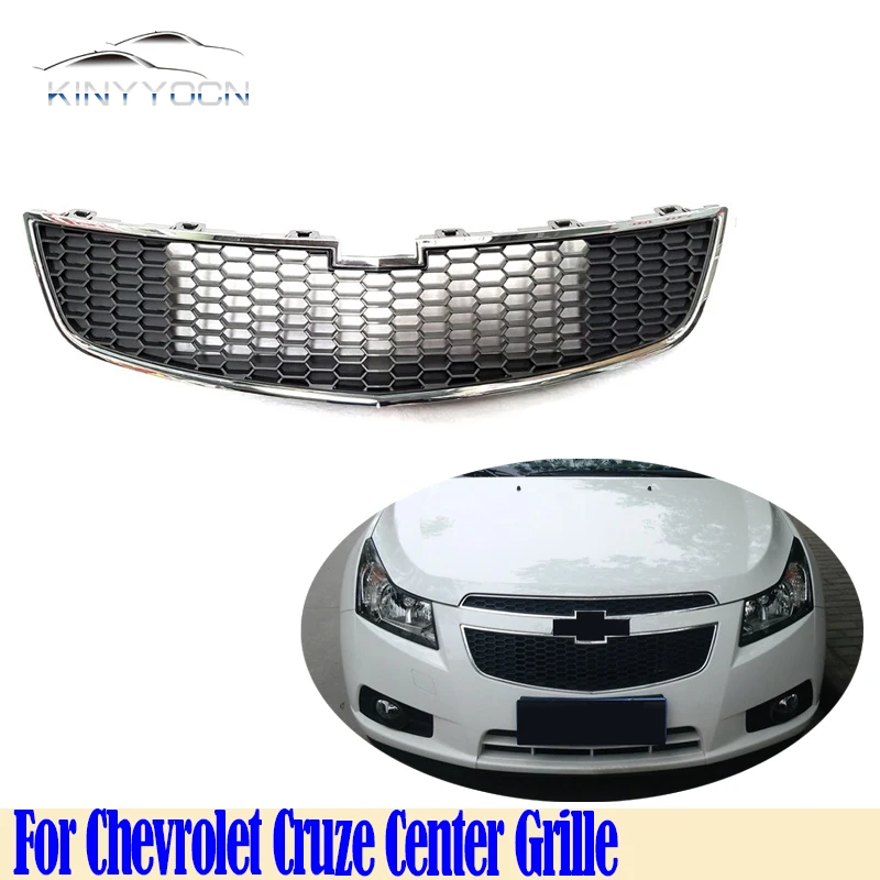 Grilles For Chevrolet Cruze 09-14 Front Bumper Grill Center Grille  Quality Match Original