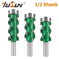 YUSUN 12.7MM 1/2 SHANK CARBIDE SPIRAL TRIMMING BIT CNC MILLING TOOLS WOODWORK FOR WOOD ROUTER BIT