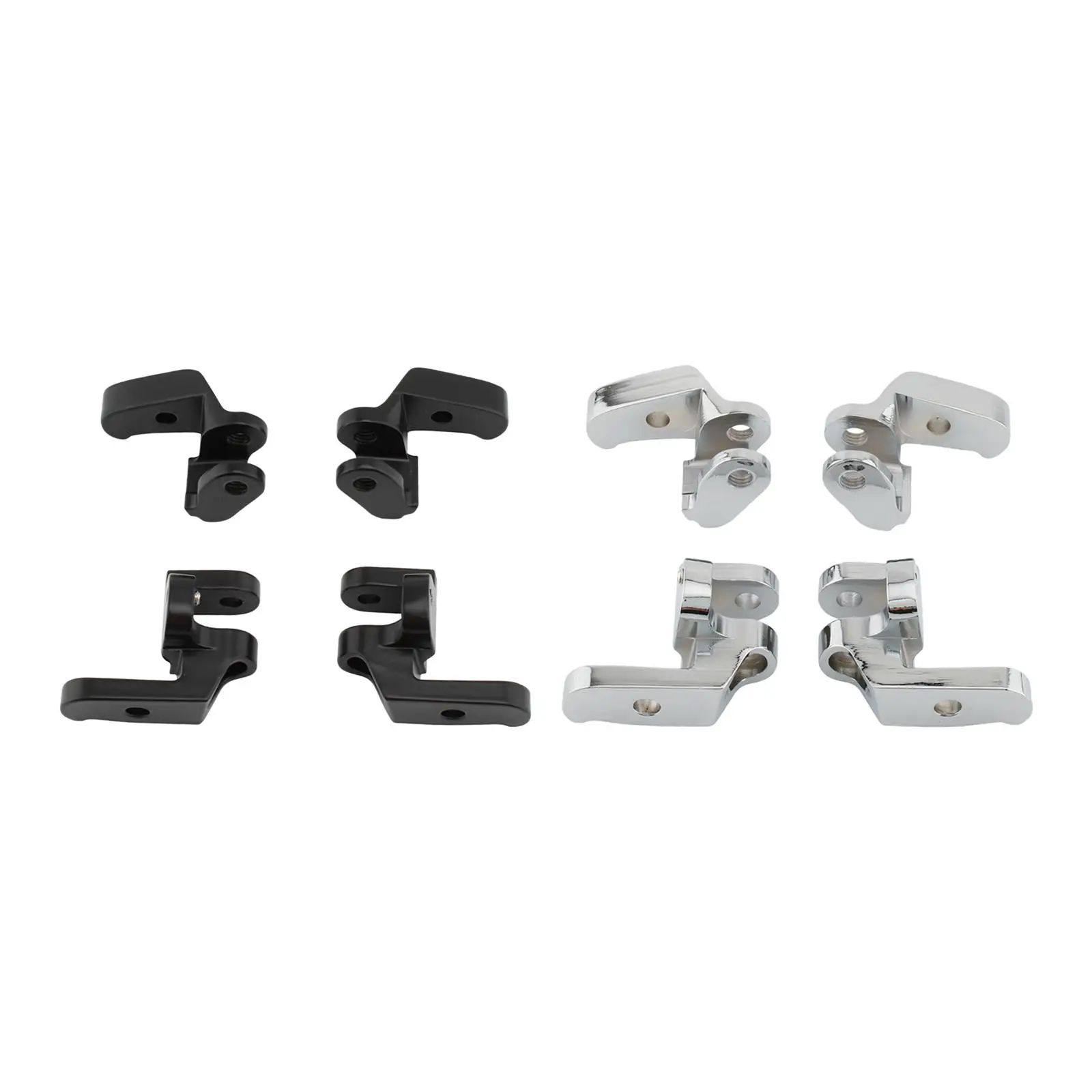 Motorcycle Driver Floorboard Relocation Brackets Kit for Parts