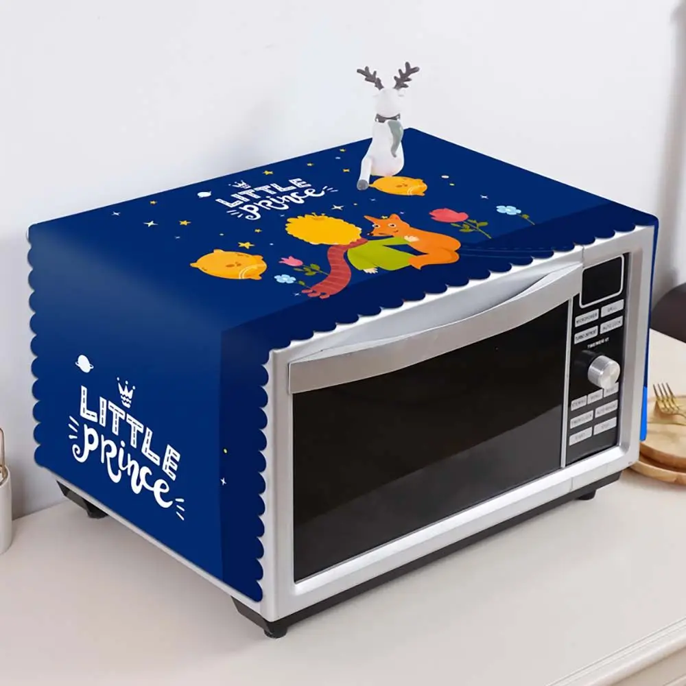 

Простые красочные принадлежности, украшение для дома, модные кухонные аксессуары, вытяжка для холодильника, крышка для микроволновой печи, масляный пылезащитный чехол