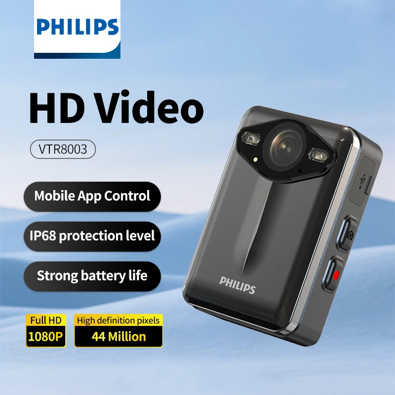 

PHILIPS Original Mini Body Worn Camera 54MP