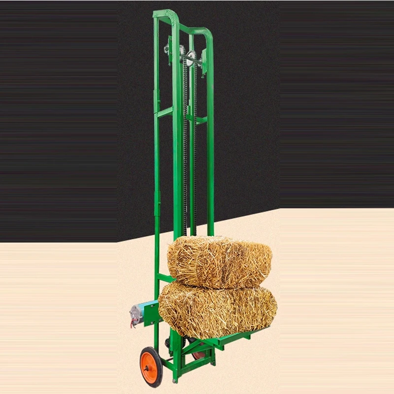

Hay Bale Lifter and Pickup Electric Loader 12/24V Electric Straw Round Bale Loading Tool Portable for Vehicle Use(Customized)