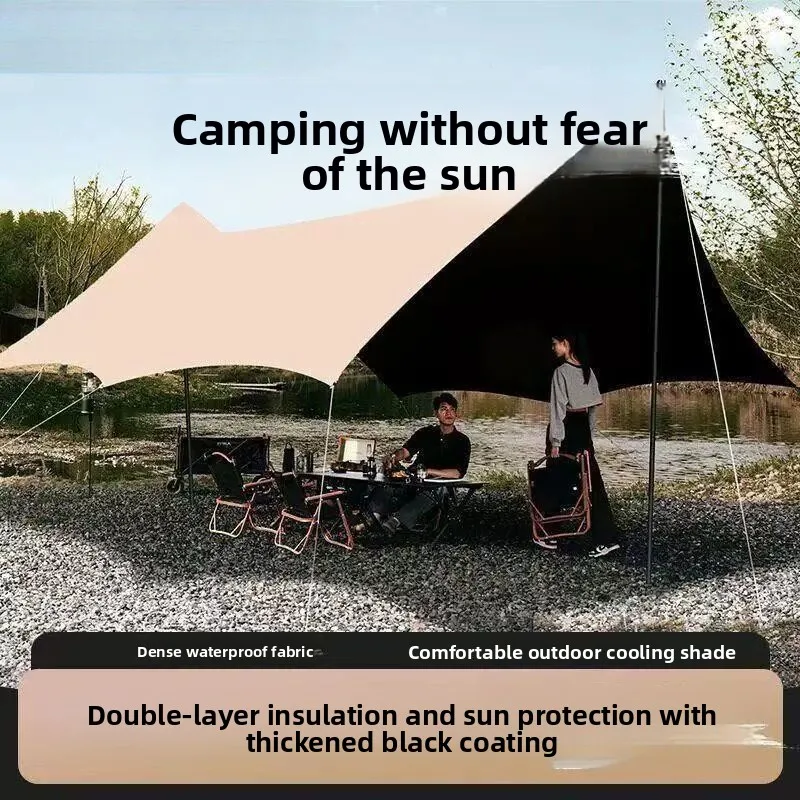 tenda-portatile-nera-per-campeggio-esterno-gazebo-a-forma-di-cupola-isolamento-termico-riparo-per-bbq-e-picnic-impermeabile-indice-2000mm-30