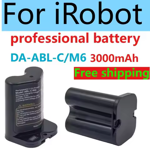 For iRobot Braava Jet M6 10.8V 3000mAh Rechargeable Li-ion Battery Pack Ultimate Robot Mop model ABL-C/M6