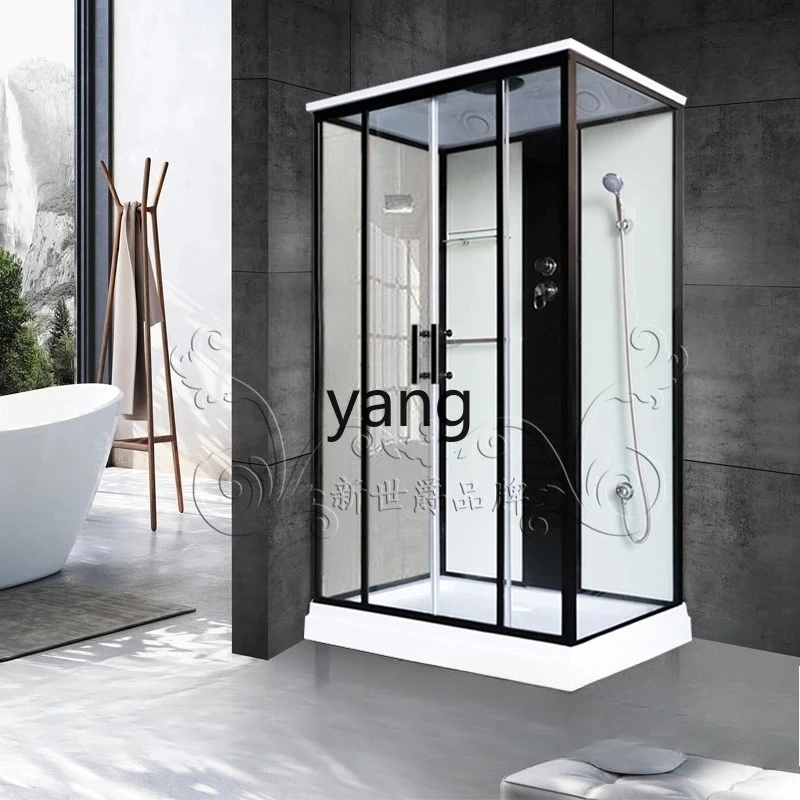 CX Rectangular Shower Room Integrated with Steam Bath Bathroom Glass Partition