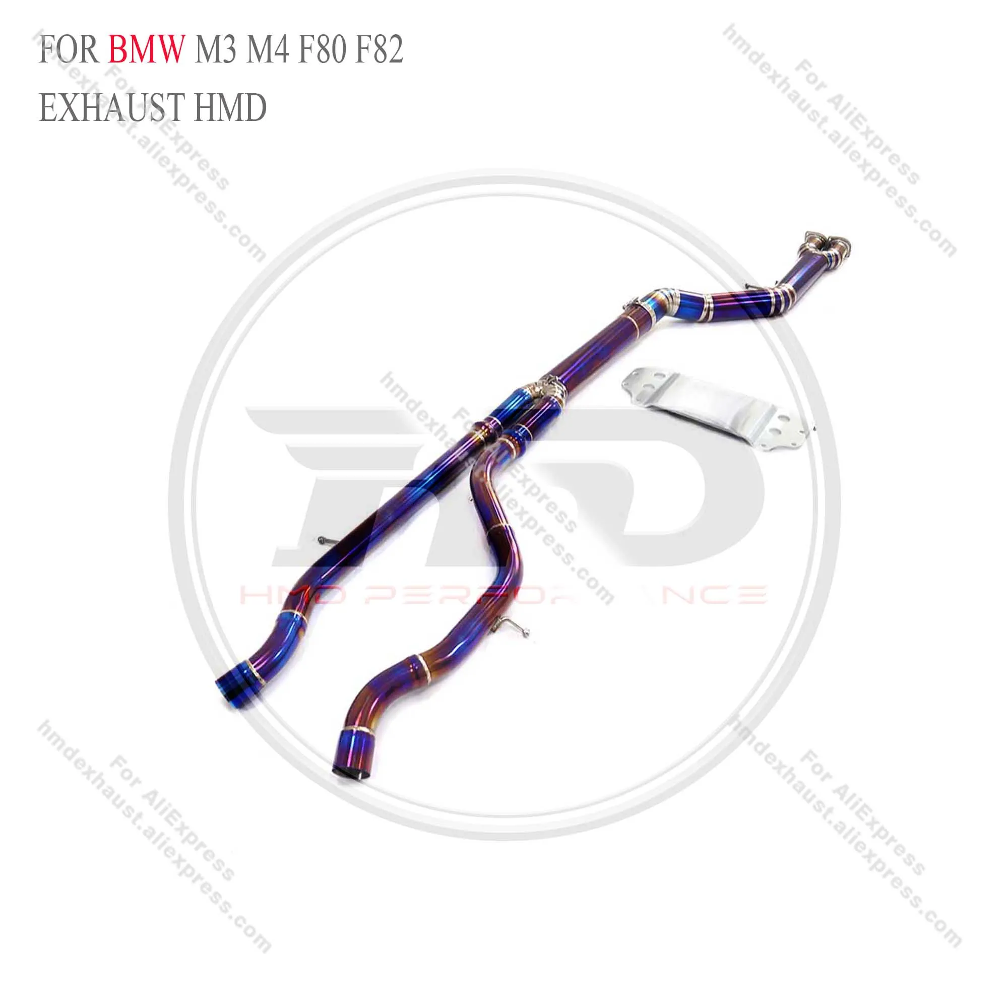 

Titanium Middle Pipe for BMW M3 M4 F80 F82 HMD Exhaust System Performance Quality certification