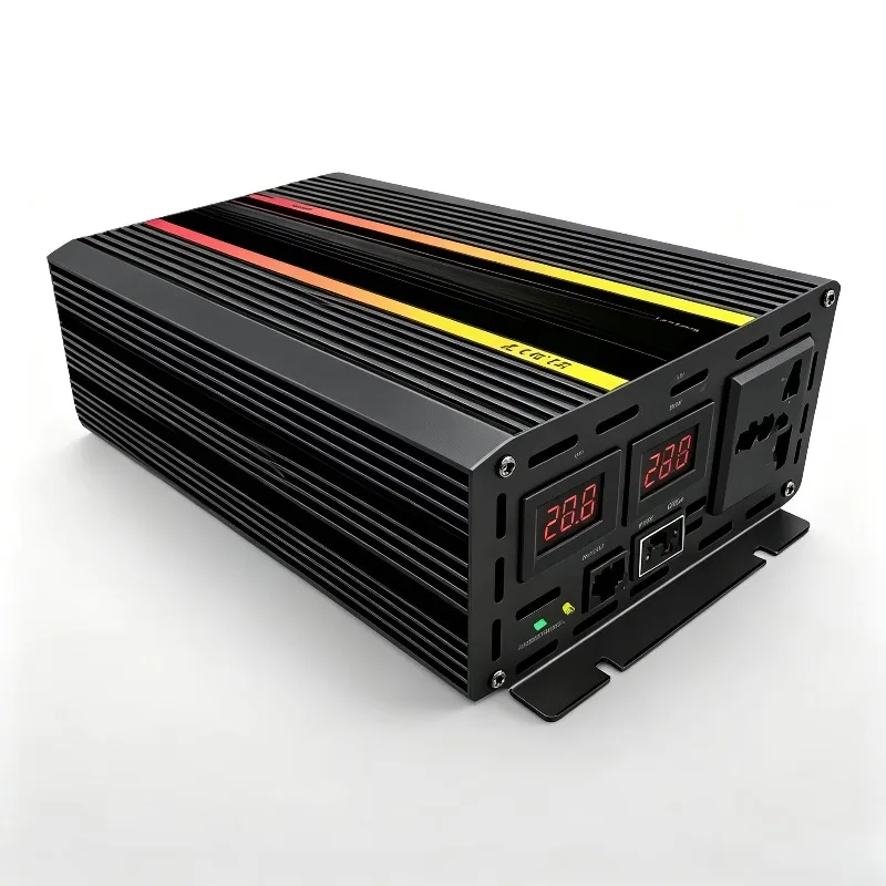 Digital Display 12000W  Pure Sine Wave Inverter, DC 12V  to  220V  Converter  with  Controller  for  Car  Home  Outdoor