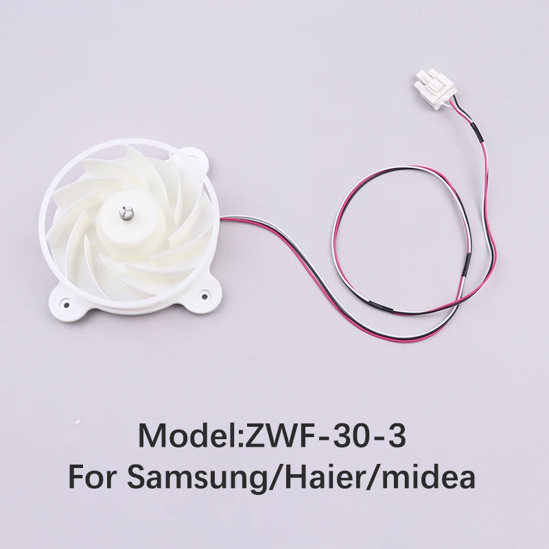 Original New for Refrigerator Motor ZWF-30-3 DC12v Refrigeration Fan