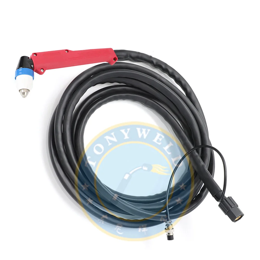 Tonyweld P80 Hand Plasma Cutting Gas Air Cooled Torch for CNC Machine Factory Wholesale OEM Support